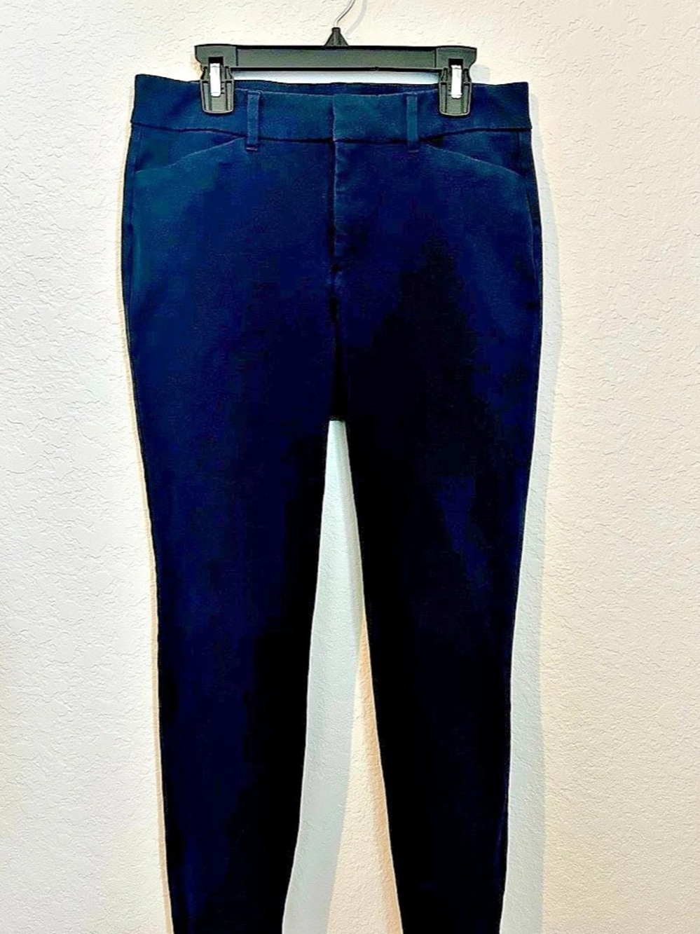 Old Navy Pixie High Rise Secret-Slim Pockets High Rise Skinny Pants in Blue Size